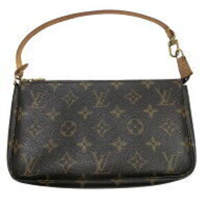 Louis Vuitton Pochette Accessoires Shoulder Bag Monogram Brown